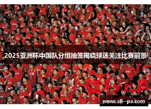 2025亚洲杯中国队分组抽签揭晓球迷关注比赛前景