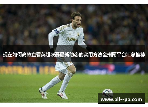 现在如何高效查看英超联赛最新动态的实用方法全指南平台汇总推荐